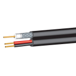 سلك كوكسيال مع الباور (Coaxial Cable + Power)